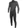 O'Neill O ́neill Wetsuits Reactor Ii 3/2 Mm Langarm-neoprenanzug Mit Reißverschluss Am Rücken - Black / Graphite - XS