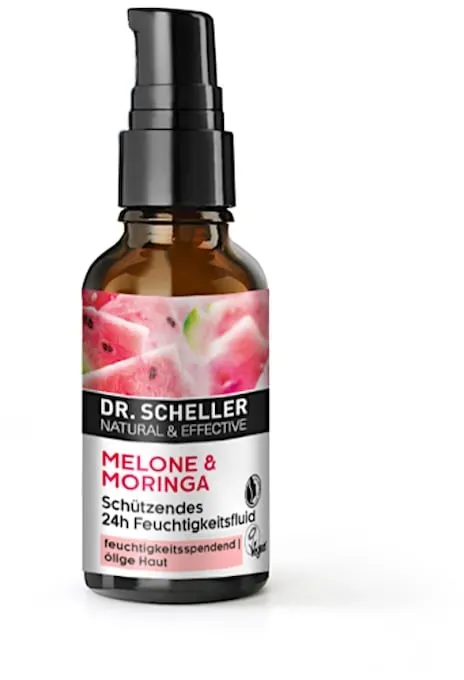 Dr. Scheller Melone & Moringa - 24h Feuchtigkeitsfluid 30ml Feuchtigkeitsserum