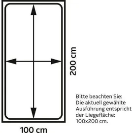 Westfalia Schlafkomfort 7-Zonen 100 x 200 cm H2/H2