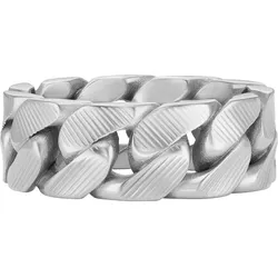 Fossil Herrenring Edelstahl Herrenschmuck   