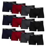 MERISH Boxershorts Herren Männer Unterhosen Baumwolle Premium Qualität perfekte Passform (Vorteilspack, 12er Pack) S - 7XL bunt XXL