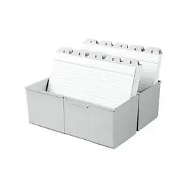 HAN Karteibox A7 Lichtgrau 300 St.