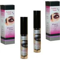 Fangoderm Wimpernserum - Wimpernverlängerung; (2x 6 ml) - Schwarz