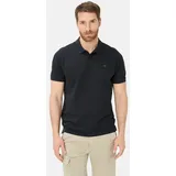 CAMEL ACTIVE Poloshirt mit Kontrastdetails Schwarz XXL