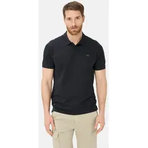 CAMEL ACTIVE Poloshirt mit Kontrastdetails Schwarz XXL