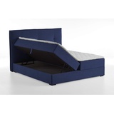 ATLANTIC home collection Boxbett mit Bettkasten, blau