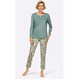 wäschepur Schlafanzug Pyjamas Mint 40/42