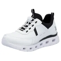 Rieker M6062 Slip-On Sneaker Weiß 41