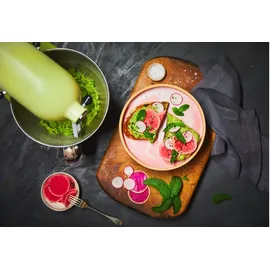 KitchenAid Artisan 5KSM185 Medaillon Silber Flexirührer