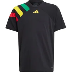 adidas Fortore 23 Trikot Kinder IK5730 - black/team green/team yellow/team colleg red 128