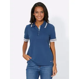 Witt Weiden Poloshirt in jeansblau | Gr.: 38