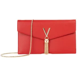 Valentino Luxe Umhängetasche Kunstleder Rot
