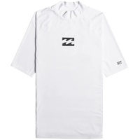 BILLABONG Waves All Day - Kurzarm-Rashguard für Männer Weiß