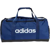 Adidas Linear Duffel M DKBLUE/WHITE