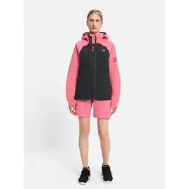Ziener Regenjacke Damen Schwarz/Rot 38
