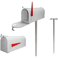 DEMA American Mailbox aus Stahl weiß