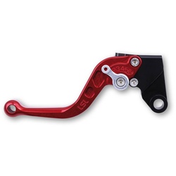 LSL Bremshebel Classic R17, rot/silber, kurz, silber