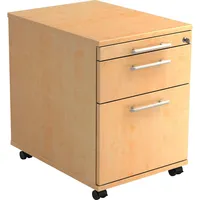 Venda HAMMERBACHER Gradeo Rollcontainer ahorn 3 Auszüge 42,8 x 58,0 x 59,0 cm