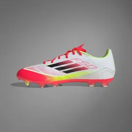 adidas F50 League FG/MG Herren Cloud White/Core Black/Solar Yellow 45 1/3