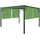 MCW Ersatzbezug für Dach Pergola Pavillon Beja 1 Stück 2,72 x 5,96 m Grün