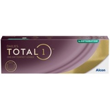 Dailies Total 1 Dailies Total1 for Astigmatism weich, 30 Stück, BC 8.6 mm, DIA 14.5 mm, CYL 0,75, ACHSE 90, -03.00 Dioptrien