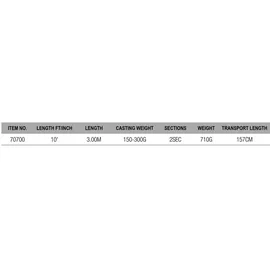 MADCAT Welsrute Black 3,00 m 150-300 g