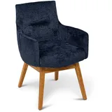 MAISON Stuhl Salinas Stoff Indigo