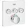 Grohe Grohtherm SmartControl Thermostat mit 3 Absperrventilen, Wandrosette moon white,