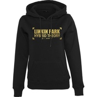 Merchcode Damen MC608-Ladies Linkin Park Anniversay Logo Hoody Kapuzenpullover, Black, S