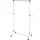 Wenko Kleiderständer Trio 91 x 45 x 122-192 cm chrom/weiß