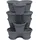 ENGELLAND Pflanzturm 43,5 x 46 x 62,5 cm Anthrazit