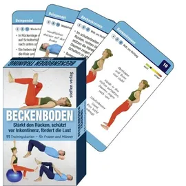 Steffen Verlag Trainingskarten Beckenboden