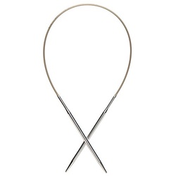 addi Rundstricknadeln, Messing, 40 cm