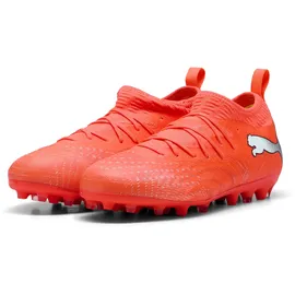 Puma Future 9 Match MG Kinder glowing red/puma white/puma black/puma silver 37,5
