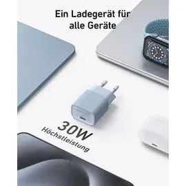 Anker Nano 30W USB-C Ladegerät, Schwarz