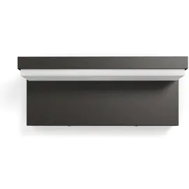 Philips Bustan IR 4000K LED Wandleuchte anthrazit (16483/93/P3)