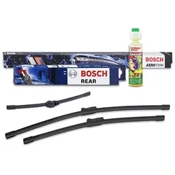 Bosch Wischer vorne +hinten +Scheibenreiniger für VW