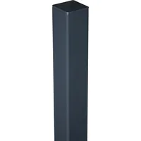 GROJA Zaunpfosten 6 x 240 cm Anthrazit/Aluminium