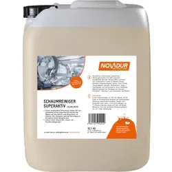 NOVADUR Schaumreiniger Superaktiv Alkalisch, Schäumendes, hygienisches Reinigungskonzentrat, 10,1 kg - Kanister