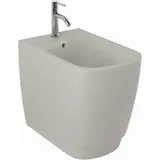 Kludi RESA S Stand-Tiefspül-Bidet, 55 cm, verdeckte Befestigung, Matt Light Dove