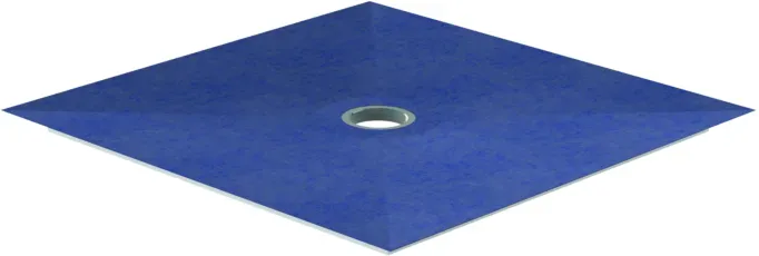 Schedel Multistar plan Duschelement SKR32018 120 x 120 x 4,5 cm, quadratisch, Ablauf mittig