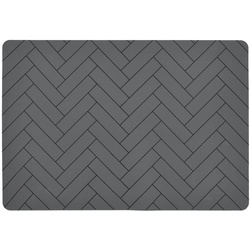 Södahl - Tiles Tischset 33 x 48 cm, grau