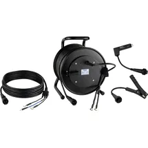 Megger 1000-809 Kabeltrommel 100 m Schwarz