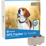 tractive GPS DOG PET Beige