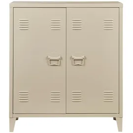 [en.casa] Oripää Aktenschrank 90 x 80 x 33 cm braun