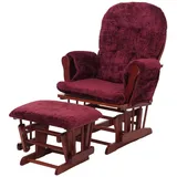 MCW Relaxsessel, Bordeaux, Braun, Textil, 75x100x71 cm, Wohnzimmer, Sessel, Relaxsessel