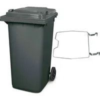 BRB-Lagertechnik BRB Mülltonne MGB 240 Liter, mit Klemmring für