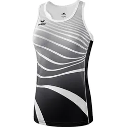 ERIMA Running - Textil - Singlets Singlet Running, Schwarz/Weiß, 40