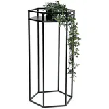 DanDiBo Ambiente Blumenhocker 35 x 70 x 30 cm Schwarz