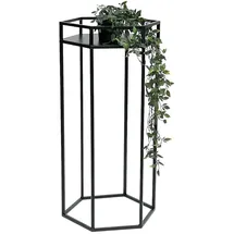 DanDiBo Ambiente Blumenhocker 35 x 70 x 30 cm Schwarz